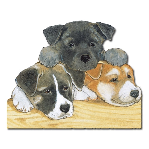 Akita Magnet Wooden - Pipsqueakproductions