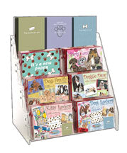 _4 Tier Plastic Card Display - Fixture only - Pipsqueakproductions