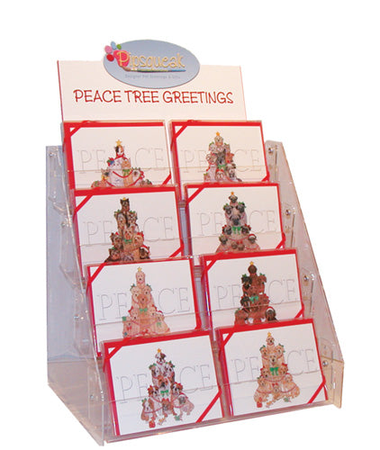 _4 Tier Plastic Card Display - Fixture only - Pipsqueakproductions