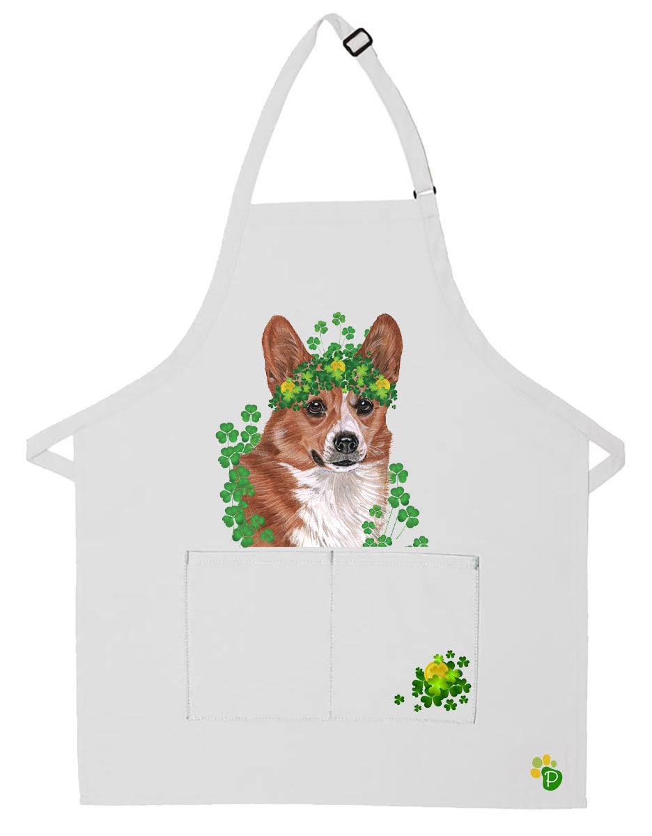 Corgi Pembroke Welsh Saint Patrick’s Apron