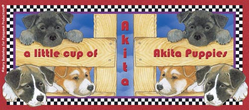 Akita Ceramic Coffee Mug Tea Cup 15 oz - Pipsqueakproductions