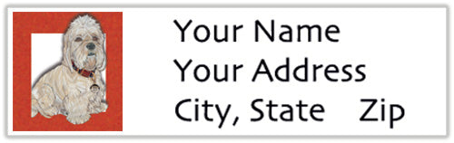 Dandie Dinmont Address Labels - Pipsqueakproductions