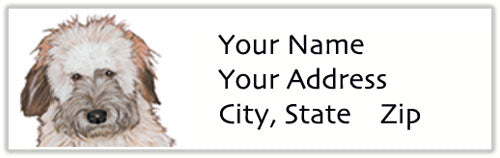Wheaten Terrier Address Labels - Pipsqueakproductions
