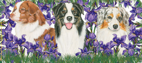 Australian Shepherd Aussie Dog Ceramic Coffee Mug Tea Cup 15 oz - Pipsqueakproductions