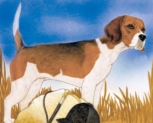 Beagle Blank Note Cards Boxed - Pipsqueakproductions