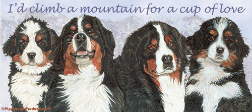 Bernese Mountain Dog Bernese Dog Ceramic Coffee Mug Tea Cup 15 oz - Pipsqueakproductions