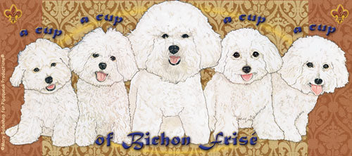 Bichon Frise Bichon Dog Ceramic Coffee Mug Tea Cup 15 oz - Pipsqueakproductions