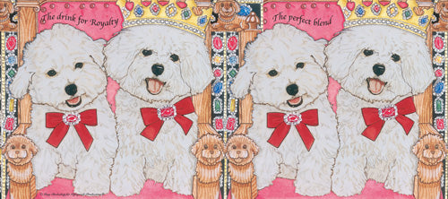 Bichon Frise Bichon Dog Ceramic Coffee Mug Tea Cup 15 oz - Pipsqueakproductions