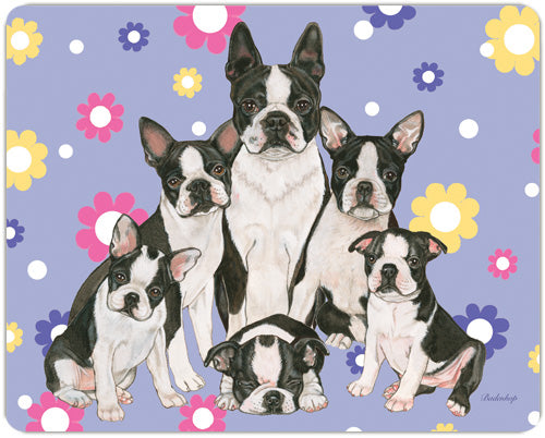 Boston Terrier Small Cutting Board - Pipsqueakproductions