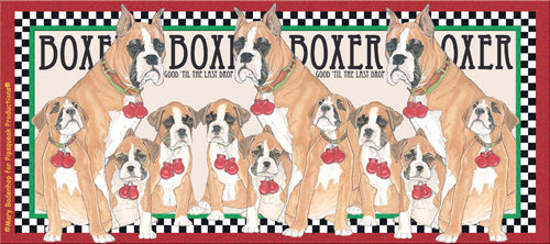 Boxer Dog Ceramic Coffee Mug Tea Cup 15 oz - Pipsqueakproductions