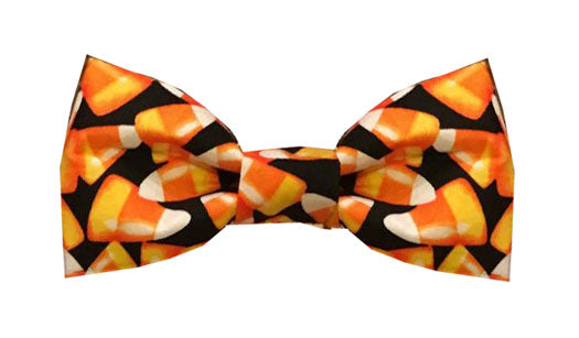 Dog Bow Tie Halloween Candy Corn - Pipsqueakproductions