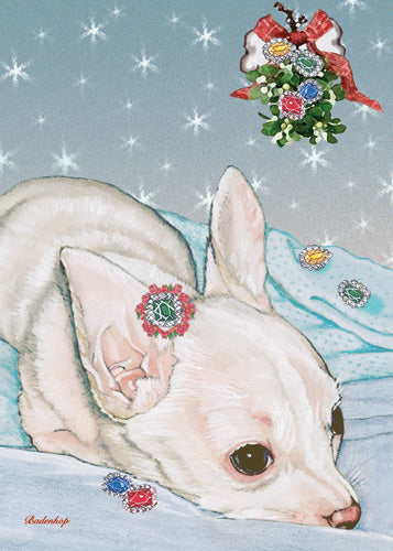 Chihuahua Christmas Cards Set of 10 cards & 10 envelopes - Pipsqueakproductions