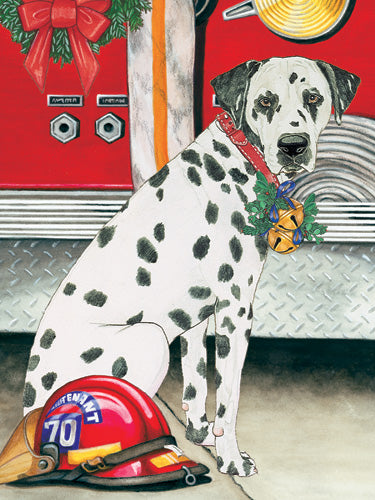 Dalmatian Christmas Cards Set of 10 cards & 10 envelopes - Pipsqueakproductions