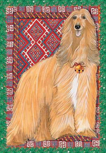Afghan Hound Christmas Cards Set of 10 cards & 10 envelopes - Pipsqueakproductions