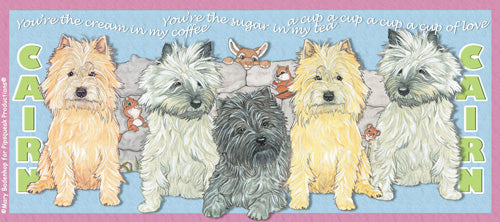 Cairn Terrier Dog Ceramic Coffee Mug Tea Cup 15 oz - Pipsqueakproductions