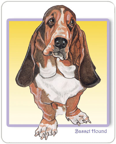 Basset Small Cutting Board - Pipsqueakproductions