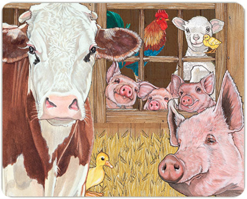 Barnyard Small Cutting Board - Pipsqueakproductions