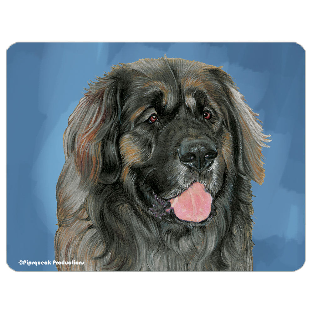 Leonberger Cutting Board Tempered Glass 8" x 11" - Pipsqueakproductions