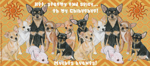 Chihuahua Ceramic Coffee Mug Tea Cup 15 oz - Pipsqueakproductions