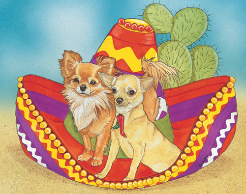 Chihuahua Blank Note Cards Boxed - Pipsqueakproductions