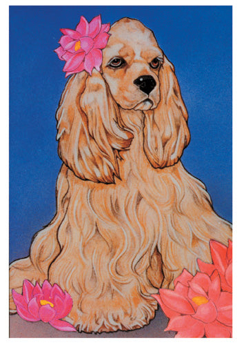 Cocker Spaniel Blank Note Cards Boxed - Pipsqueakproductions