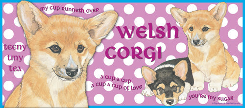 Corgi Welsh Pembroke Ceramic Coffee Mug Tea Cup 15 oz - Pipsqueakproductions