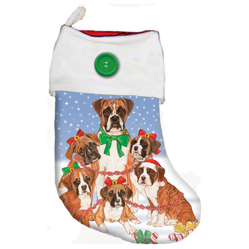 Boxer Christmas Stocking - Pipsqueakproductions