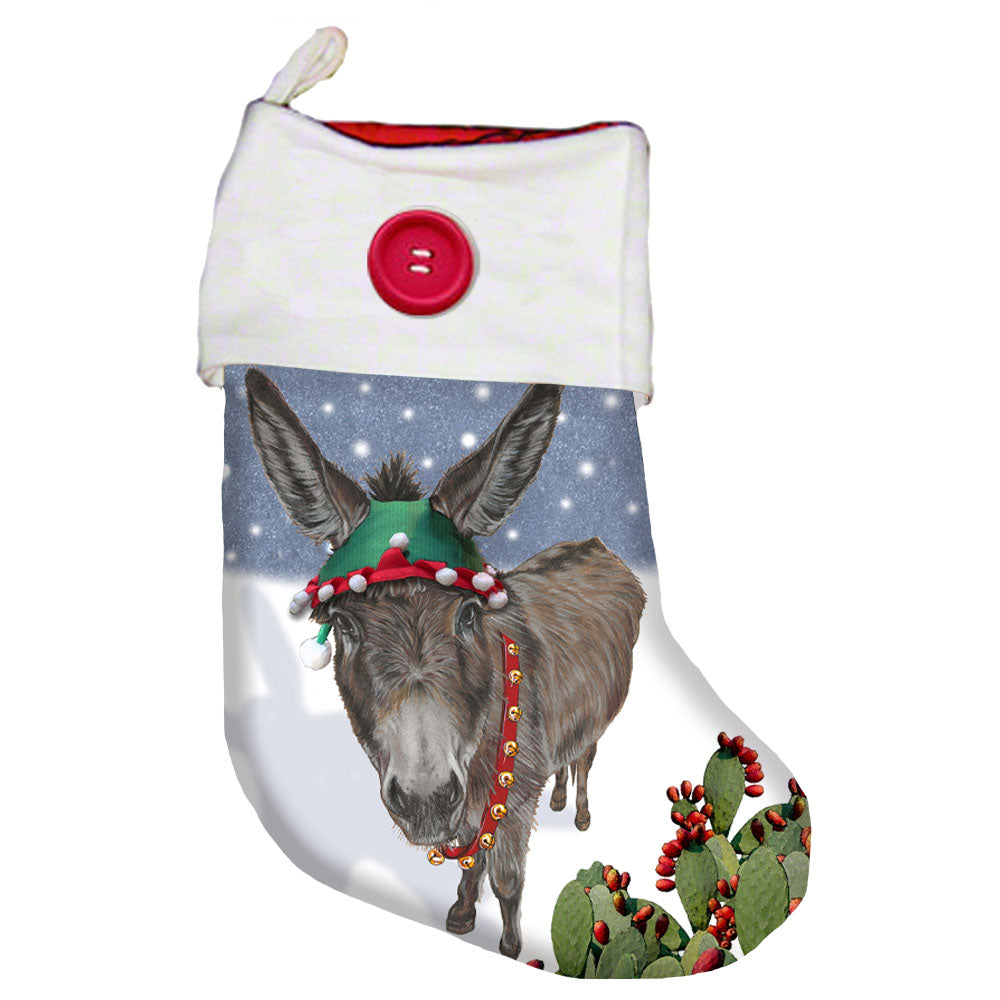 Donkey Christmas Stocking - Pipsqueakproductions