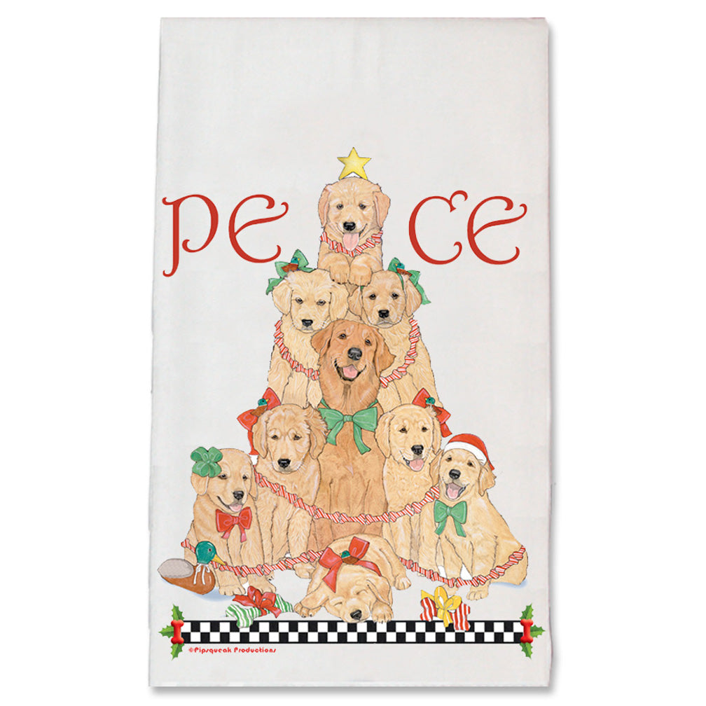 SPOTTED DOG GIFT COMPANY - Dog Tea Towels - Machine Washable - Gift Ideas For Wo