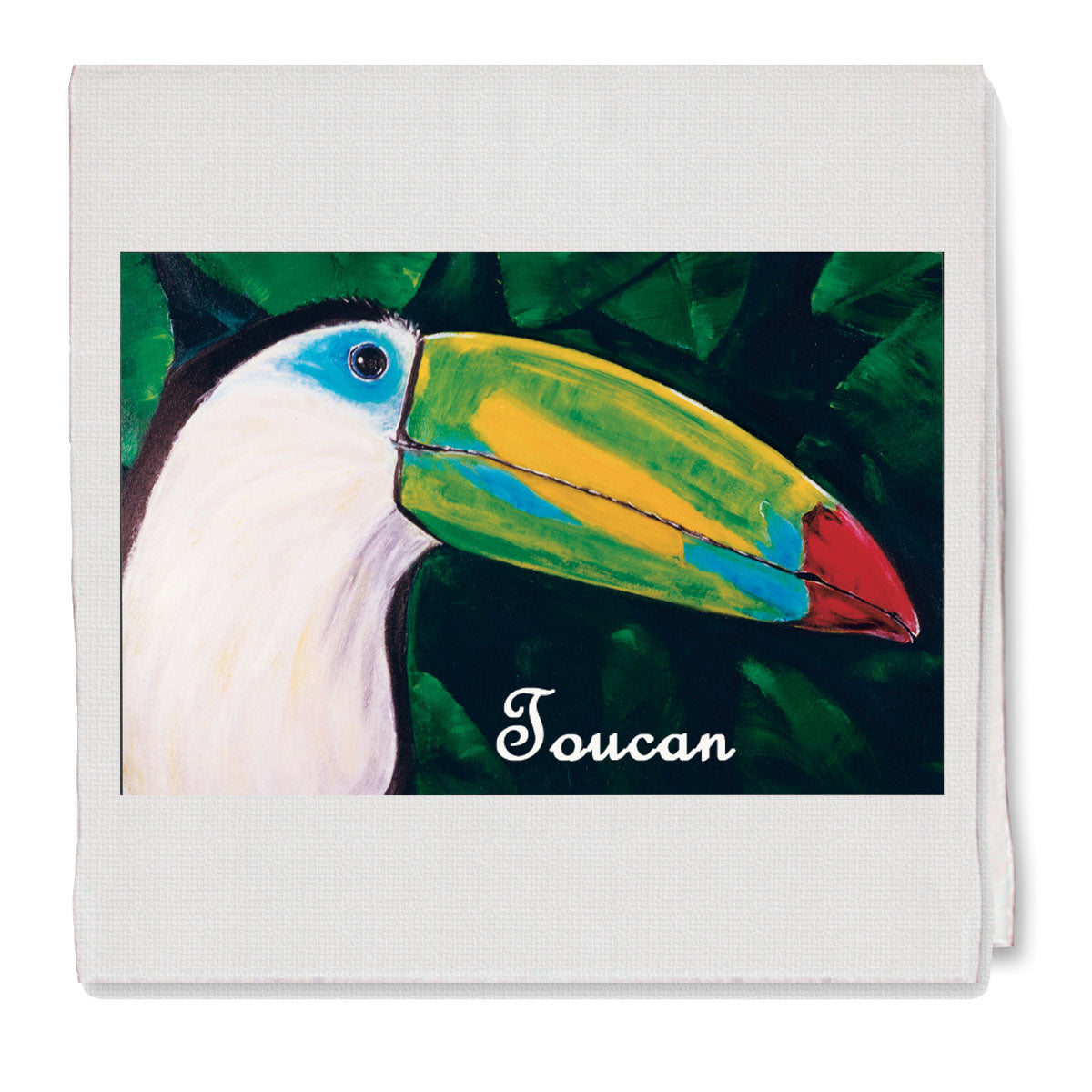 Toucan Decorative Cotton Kitchen Dish Towel, Pet Gift - Pipsqueakproductions