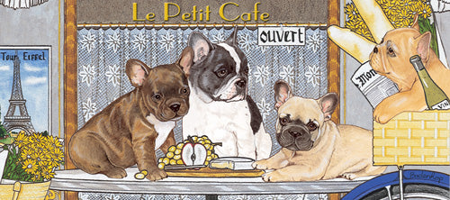 French Bulldog Frenchie Dog Ceramic Coffee Mug Tea Cup 15 oz - Pipsqueakproductions