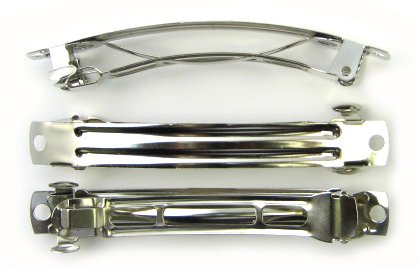 Dog Hair Bows Two Red and White Polka Dot with Pearls - Pipsqueakproductions