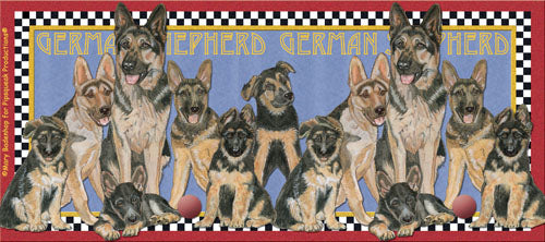 German Shepherd Ceramic Coffee Mug Tea Cup 15 oz - Pipsqueakproductions