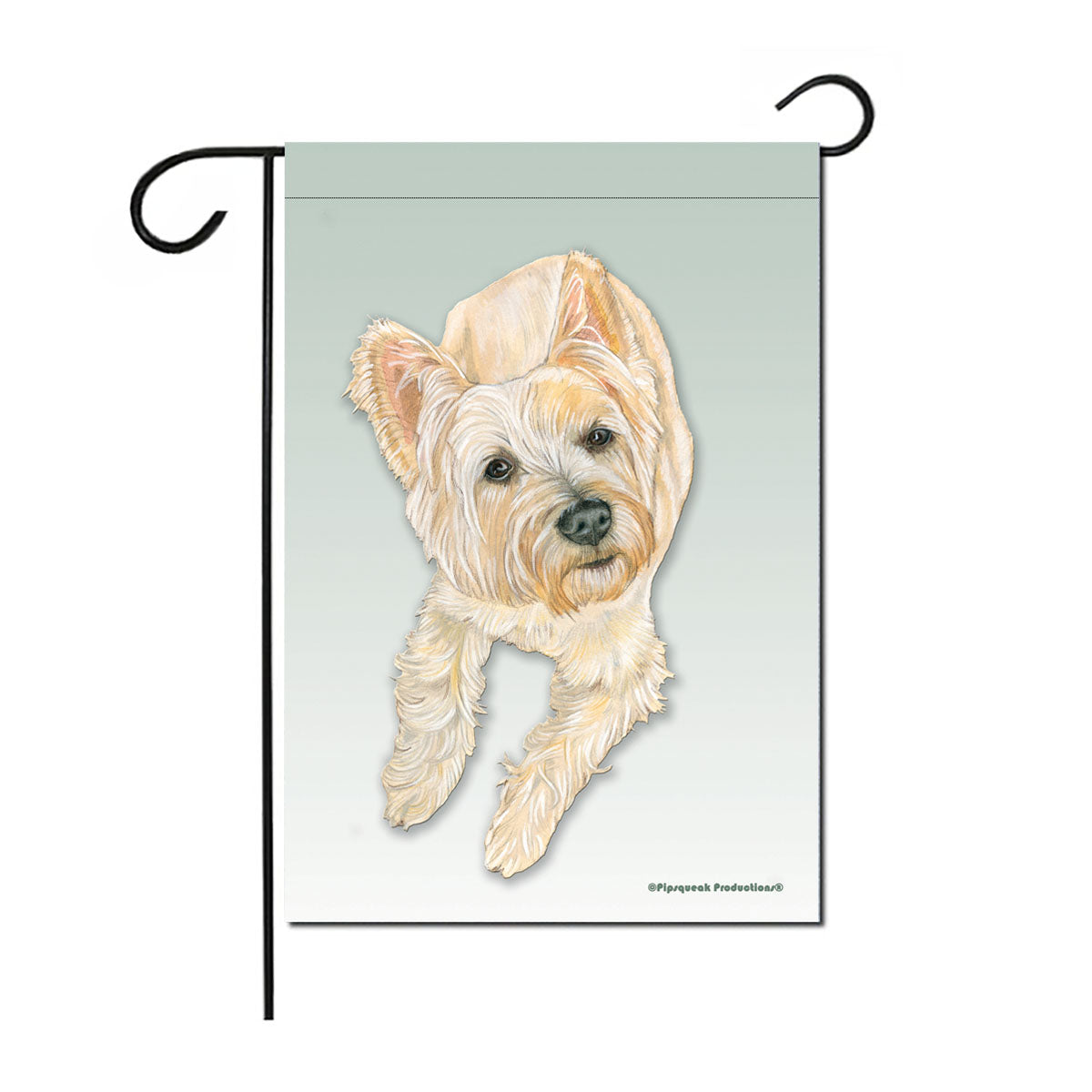 Cairn Terrier Garden Flag Double Sided 12” x 17” - Pipsqueakproductions