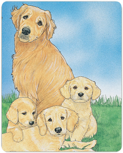 Golden Retriever Small Cutting Board - Pipsqueakproductions