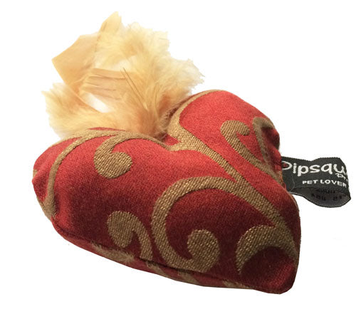 Cat Heart Catnip Toy - Pipsqueakproductions