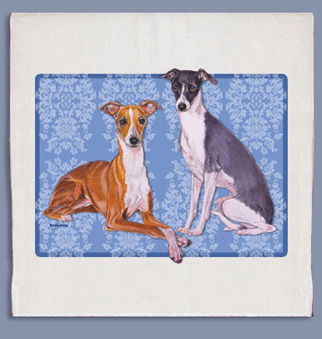 Italian Greyhound Dish Towel - Pipsqueakproductions