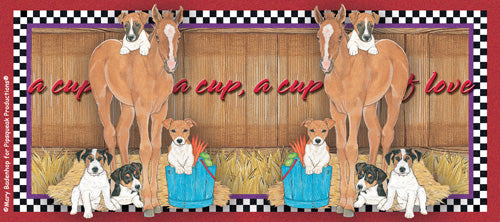 Jack Russell Terrier Ceramic Coffee Mug Tea Cup 15 oz - Pipsqueakproductions