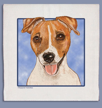 Jack Russell Dish Towel - Pipsqueakproductions