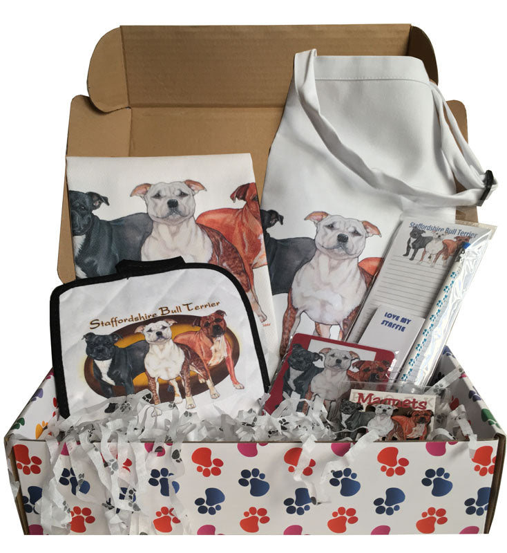 My Special Staffie Box - Kitchen Set - Pipsqueakproductions