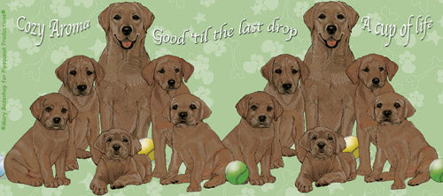 Labrador Chocolate Labrador Retriever Ceramic Coffee Mug Tea Cup 15 oz - Pipsqueakproductions