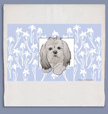 Lhasa Apso Dish Towel - Pipsqueakproductions