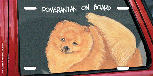 Pomeranian License Plate, Car Accessory, Auto Tag, Bedroom Sign, Fun Dog Lover Gift - Pipsqueakproductions