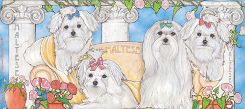 Maltese Ceramic Coffee Mug Tea Cup 15 oz - Pipsqueakproductions