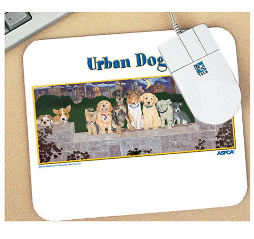 Dog Mouse Pad - Pipsqueakproductions