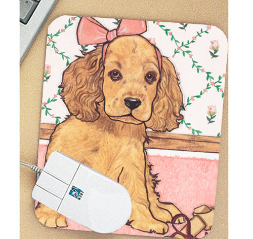 English Cocker Mouse Pad - Pipsqueakproductions