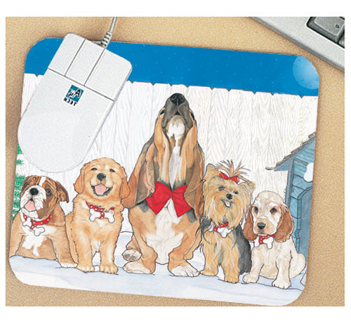 Dog Mouse Pad - Pipsqueakproductions