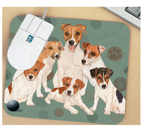 Jack Russell Mouse Pad - Pipsqueakproductions