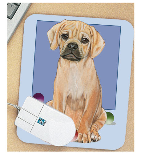 Puggle Mouse Pad - Pipsqueakproductions