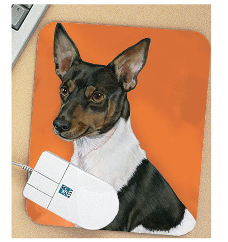 Rat Terrier Mouse Pad - Pipsqueakproductions